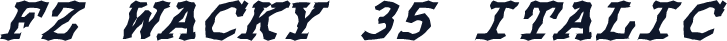 FZ WACKY 35 ITALIC