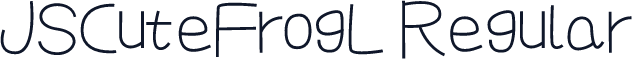 JSCuteFrogL Regular