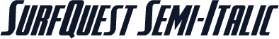 SurfQuest Semi-Italic