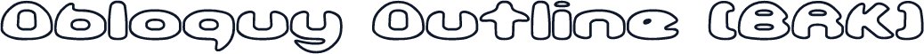 Obloquy Outline (BRK)