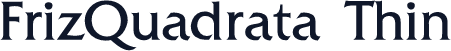 FrizQuadrata Thin