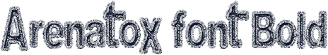 Arenatox font Bold
