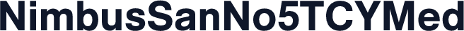 NimbusSanNo5TCYMed