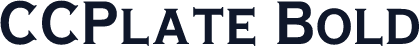 CCPlate Bold