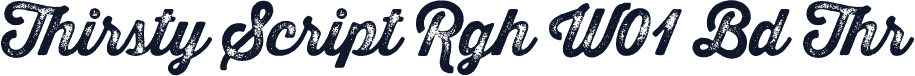 Thirsty Script Rgh W01 Bd Thr