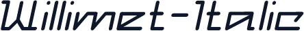 Willimet-Italic