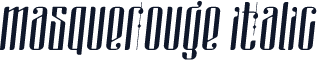 masquerouge italic