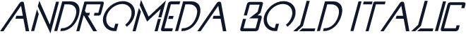 Andromeda Bold Italic