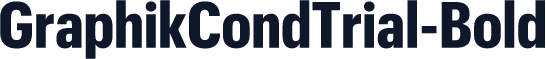 GraphikCondTrial-Bold