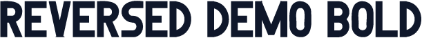 Reversed Demo Bold