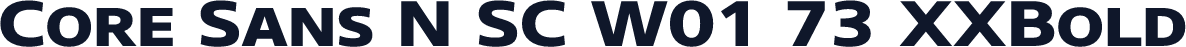 Core Sans N SC W01 73 XXBold