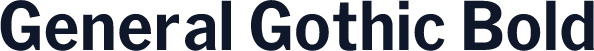 General Gothic Bold