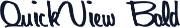 QuickView Bold