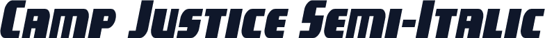 Camp Justice Semi-Italic