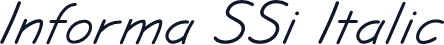 Informa SSi Italic