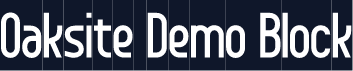 Oaksite Demo Block