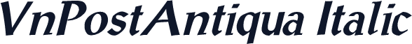 VnPostAntiqua Italic