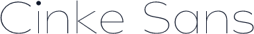 Cinke Sans