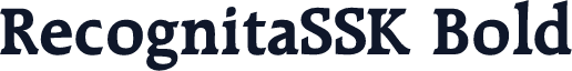 RecognitaSSK Bold