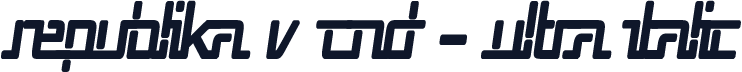 Republika V Cnd - Ultra Italic