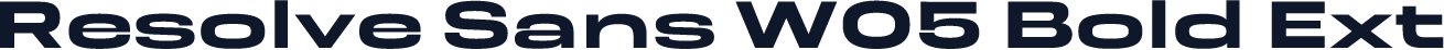 Resolve Sans W05 Bold Ext