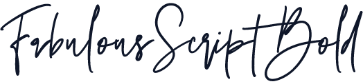 FabulousScript Bold