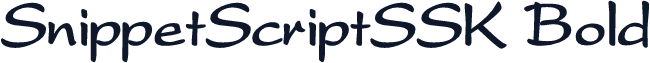 SnippetScriptSSK Bold