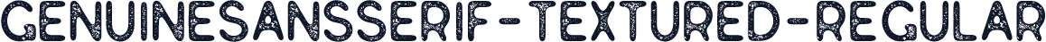 Genuinesansserif-textured-Regular