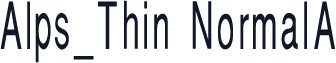 Alps_Thin NormalA