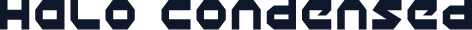 Halo Condensed
