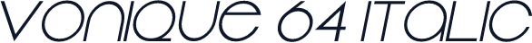 Vonique 64 Italic