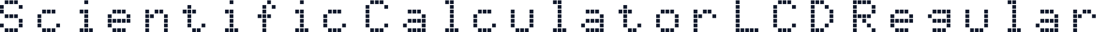Scientific Calculator LCD Regular