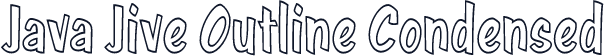 Java Jive Outline Condensed