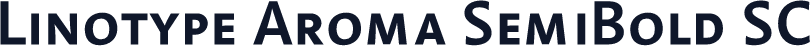 Linotype Aroma SemiBold SC