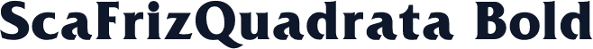 ScaFrizQuadrata Bold