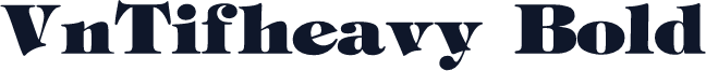 VnTifheavy Bold