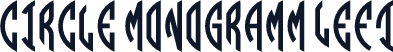 Circle Monogramm Left