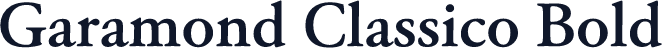 Garamond Classico Bold