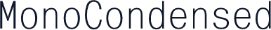 MonoCondensed