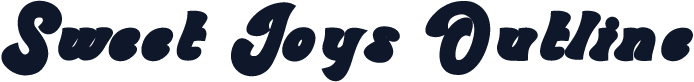 Sweet Joys Outline