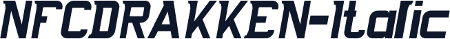NFCDRAKKEN-Italic