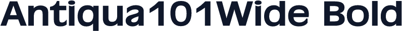 Antiqua101Wide Bold