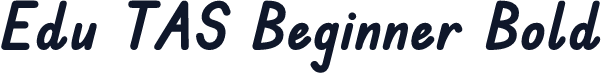 Edu TAS Beginner Bold