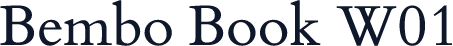 Bembo Book W01