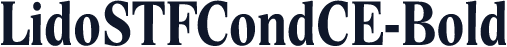 LidoSTFCondCE-Bold