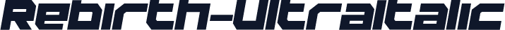 Rebirth-UltraItalic