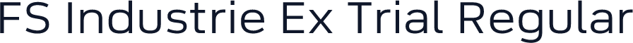 FS Industrie Ex Trial Regular