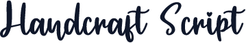 Handcraft Script