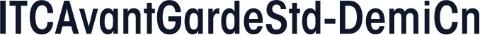 ITCAvantGardeStd-DemiCn