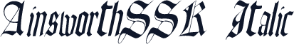 AinsworthSSK Italic